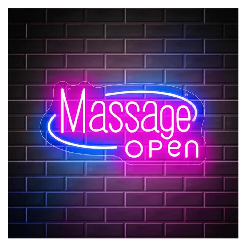 Spa Wellness Day - Neonowy szyld masaż, szyld do salonu