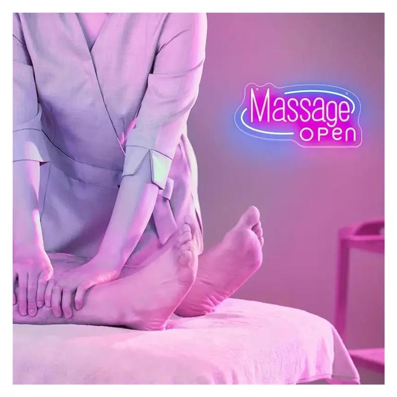 Neonowy szyld masaż, szyld do  – Spa Wellness Day recenzja i cena