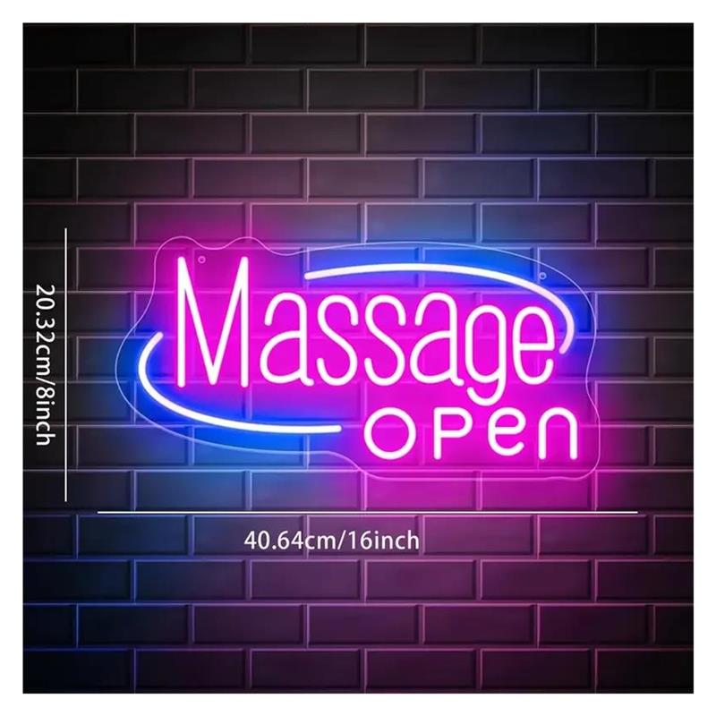 Neonowy szyld masaż, szyld do  – Spa Wellness Day recenzja i cena